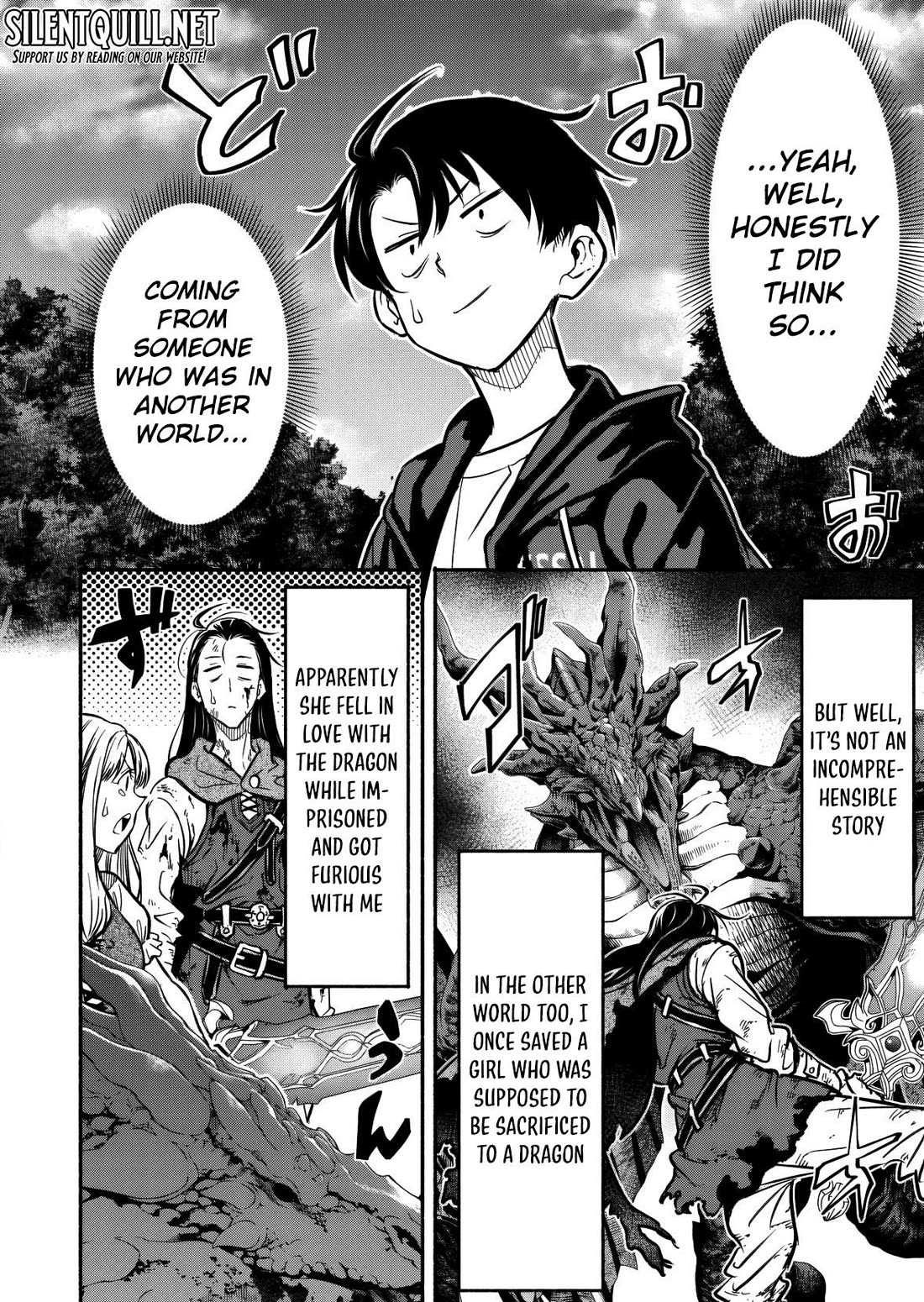 Returned from Another World, Earth Turned Out to Be Quite the Fantasy Too. Also, Losing Heroines, Stop Looking This Way Chapter 8 page 29 - Chapter 8: What a Bothersome family, huh?