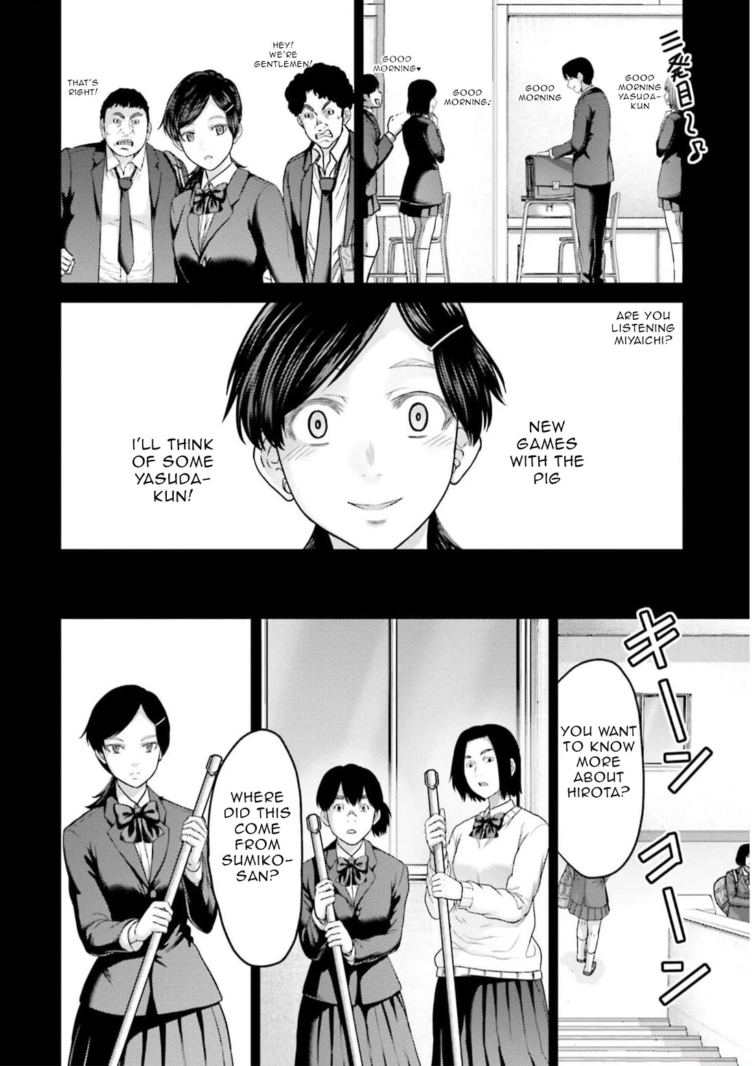 Revenge of the Pigs Chapter 23 page 9 - Chapter 23: Sumiko Miyaichi