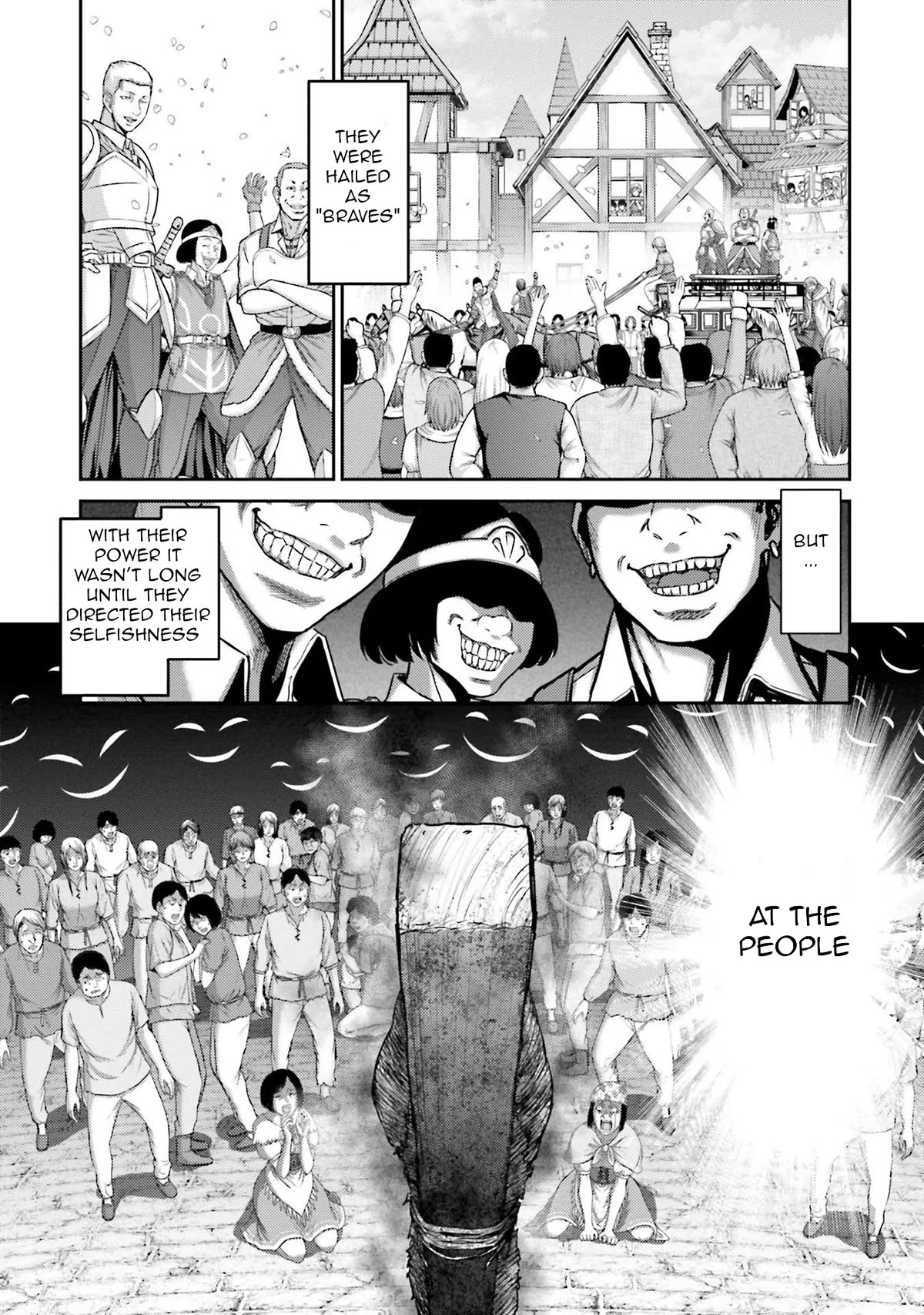 Revenge of the Pigs Chapter 3 page 8 - Chapter 3: 34 Heroes