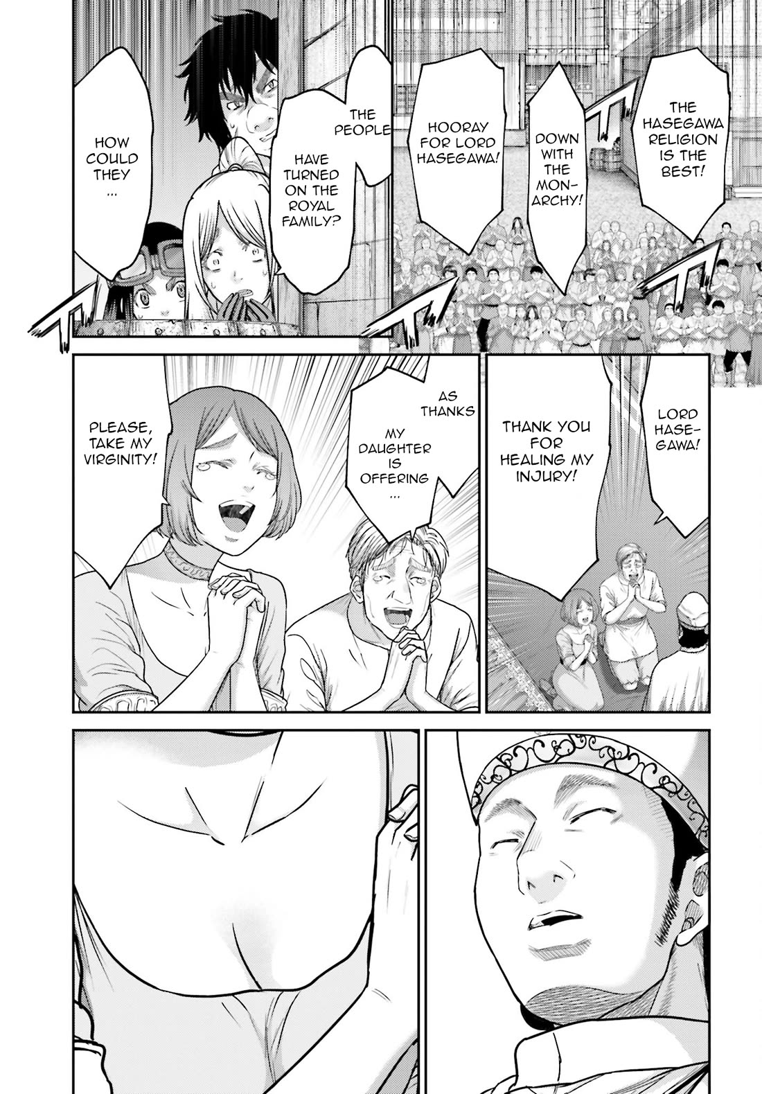 Revenge of the Pigs Chapter 37 page 4 - Chapter 37: The Hasegawa Religion