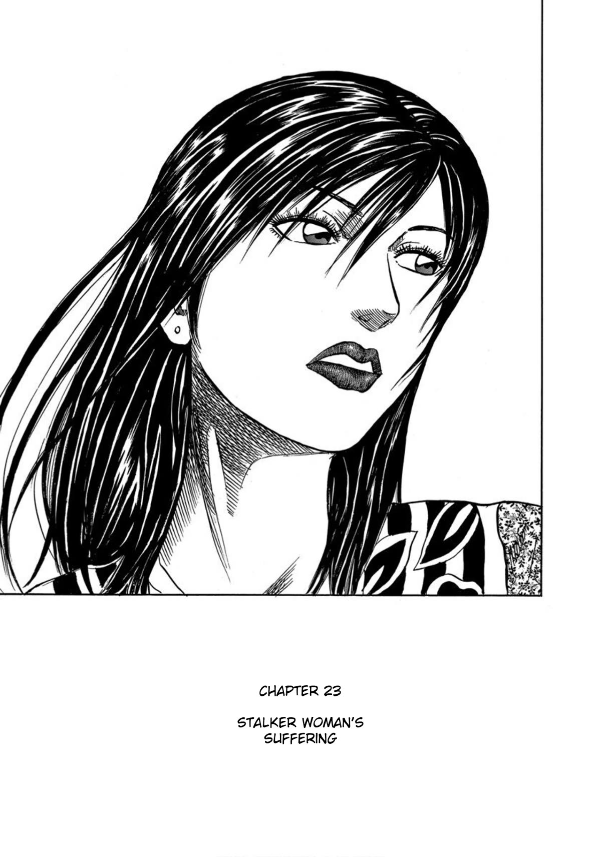 Revenge Shop Chapter 23 page 1 - Chapter 23: Stalker Woman’s Suffering