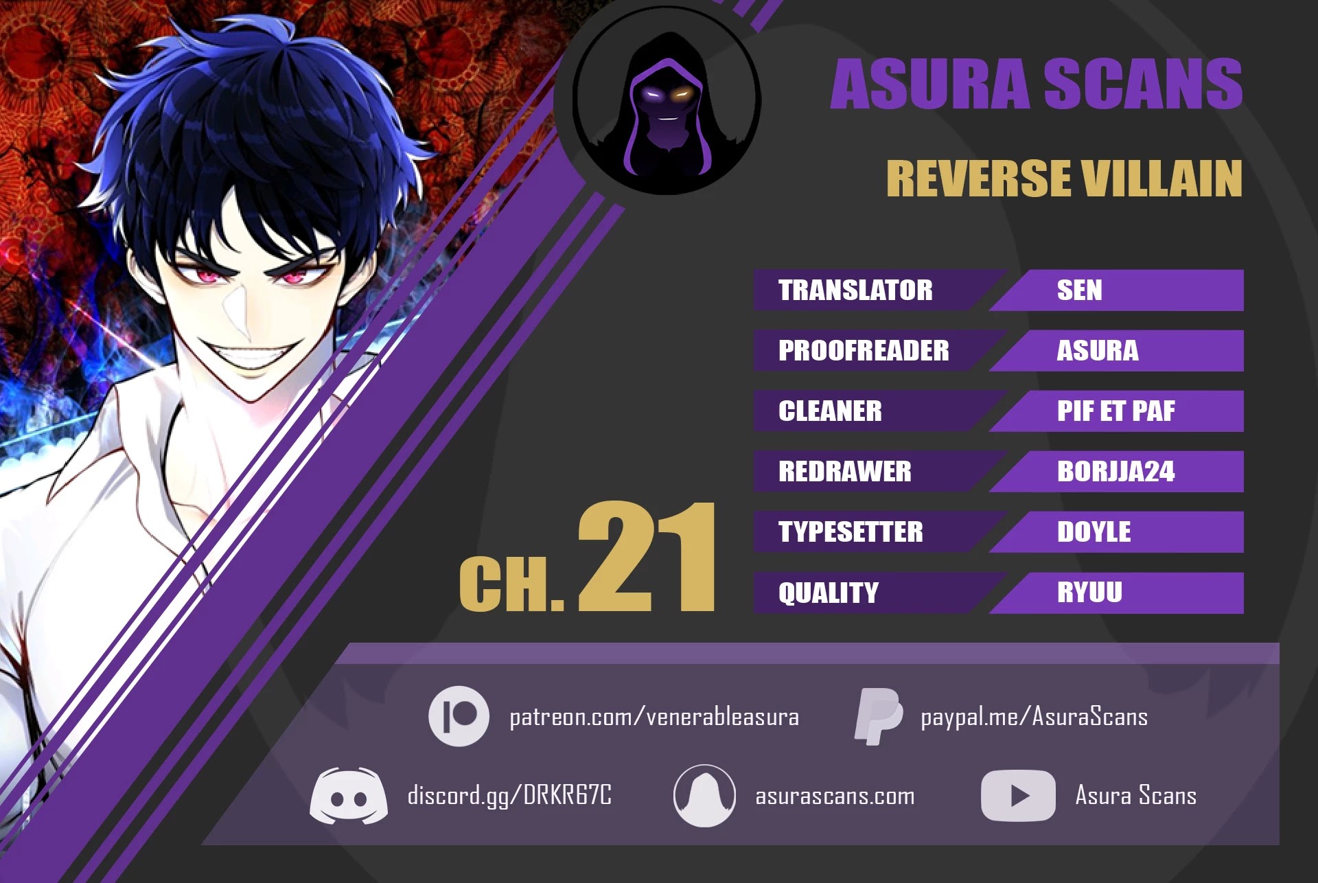 Reverse Villain Chapter 21 page 1 - Chapter 21