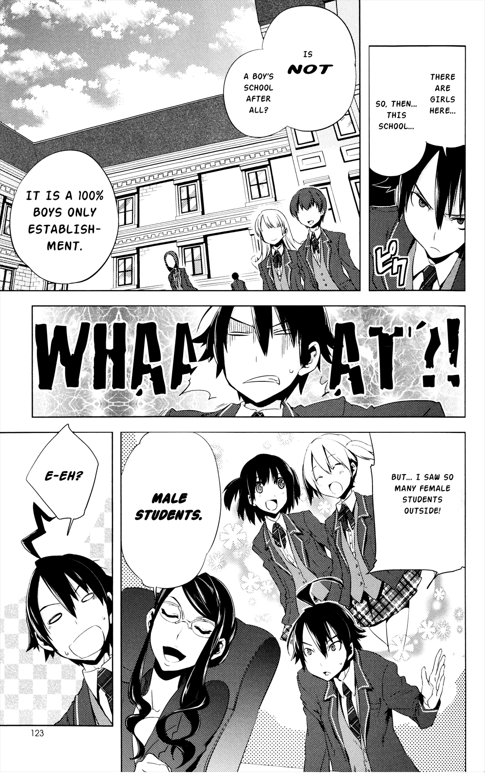 Reversible! Chapter 1 page 10 - Chapter 1: Pleased to meet you, transfer student
