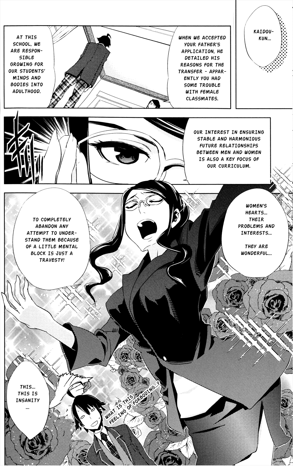 Reversible! Chapter 1 page 11 - Chapter 1: Pleased to meet you, transfer student
