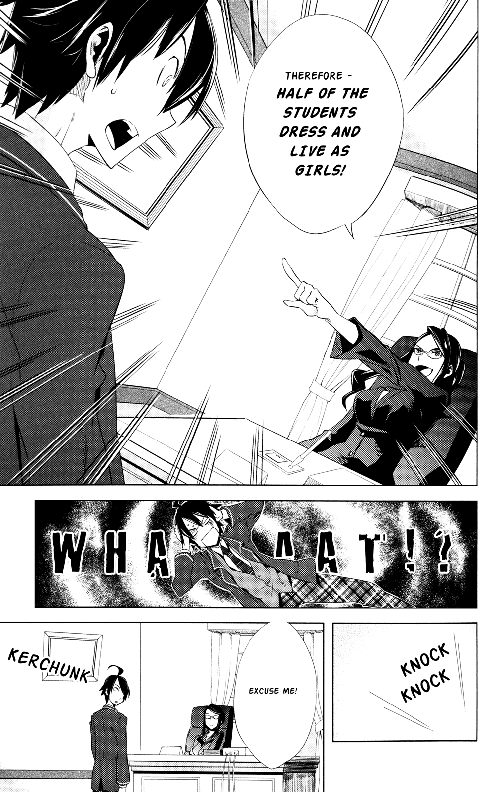 Reversible! Chapter 1 page 12 - Chapter 1: Pleased to meet you, transfer student