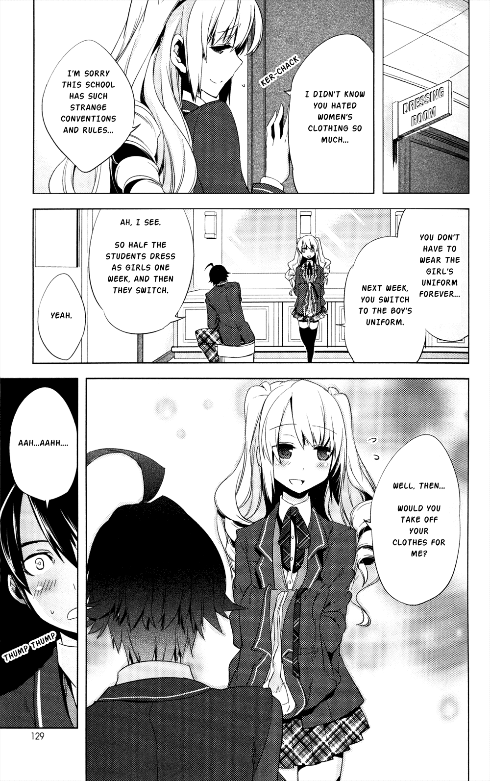 Reversible! Chapter 1 page 16 - Chapter 1: Pleased to meet you, transfer student