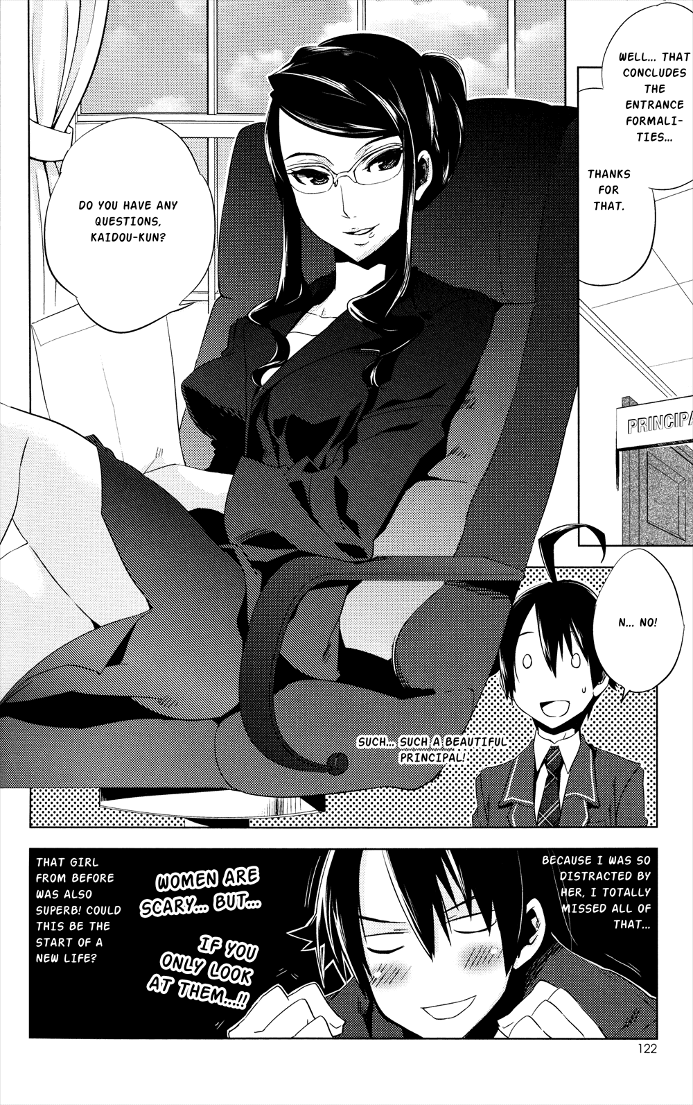 Reversible! Chapter 1 page 9 - Chapter 1: Pleased to meet you, transfer student