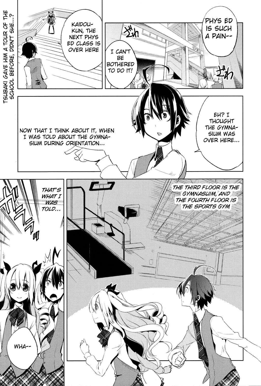Reversible! Chapter 5 page 1 - Chapter 5: Here, in this place, one final push in the right direction