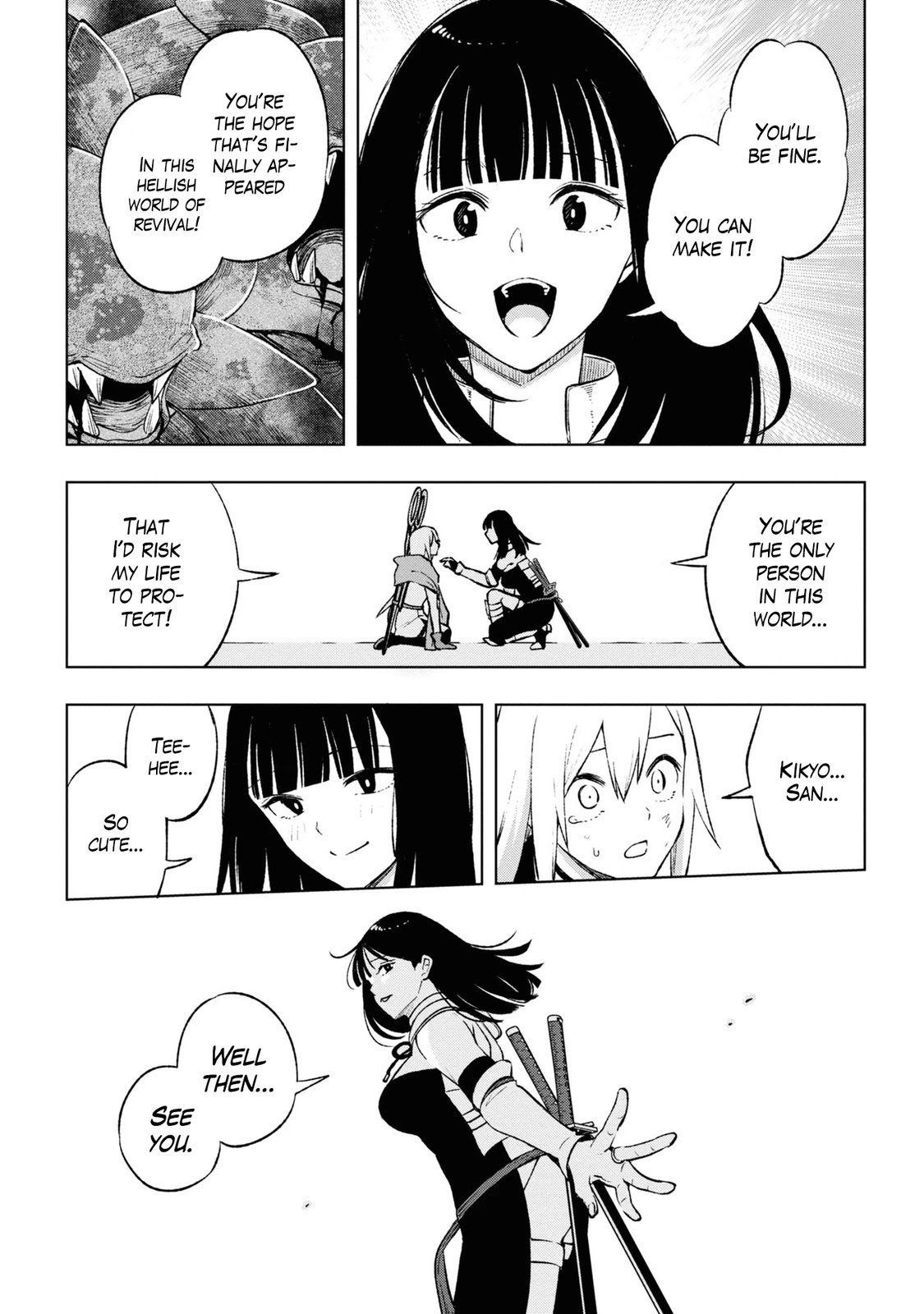 Revival Game of Wandering Reincarnations Chapter 13 page 7 - Chapter 13: Kikyo's Determination Part 2