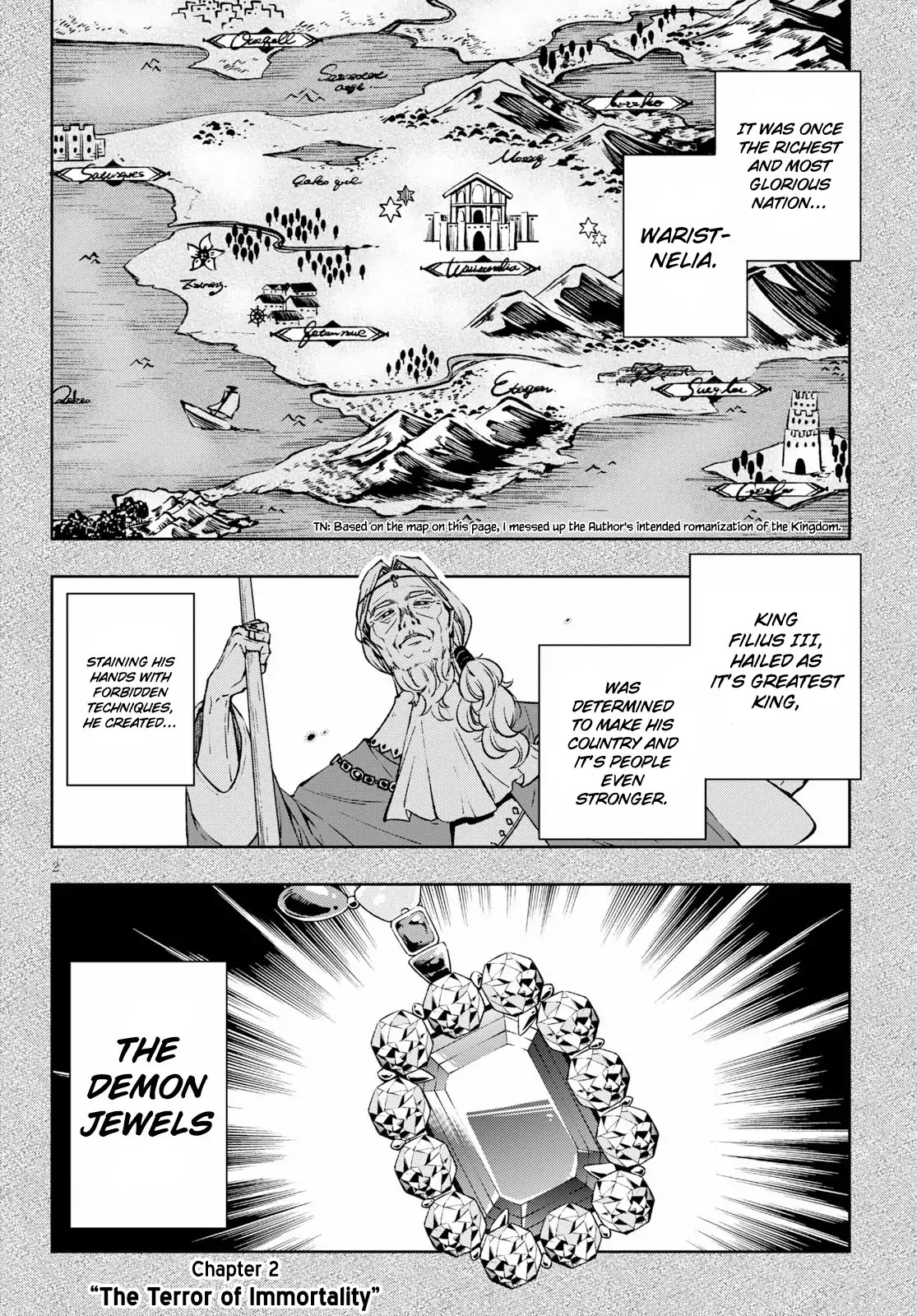 Revival Game of Wandering Reincarnations Chapter 2 page 3 - Chapter 2: The Terror of Immortality