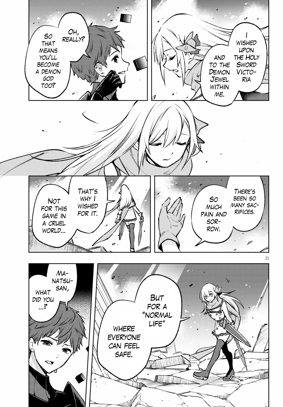 Revival Game of Wandering Reincarnations Chapter 24 page 19 - Chapter 24: Manatsu, Messenger of the Holy God