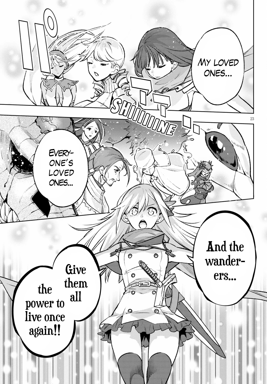 Revival Game of Wandering Reincarnations Chapter 24 page 21 - Chapter 24: Manatsu, Messenger of the Holy God