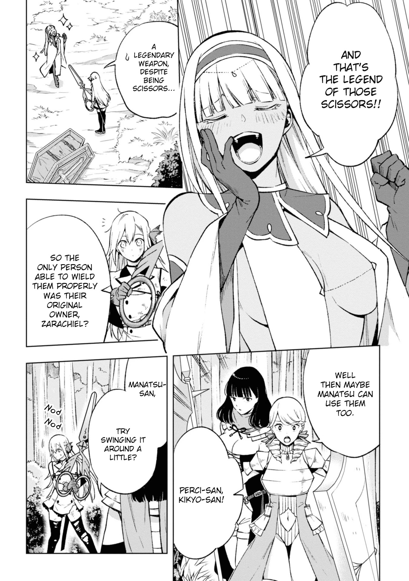 Revival Game of Wandering Reincarnations Chapter 8 page 4 - Chapter 8: Zerachiel’s Zanshutou