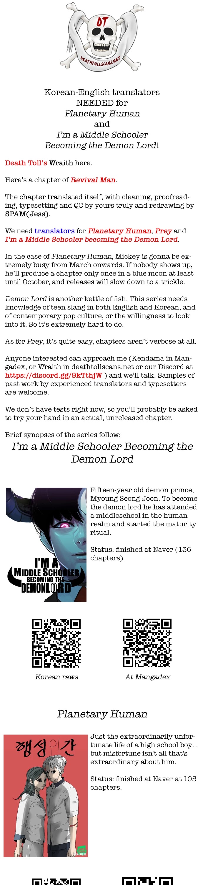 Revival Man Chapter 151 page 44 - Chapter 151