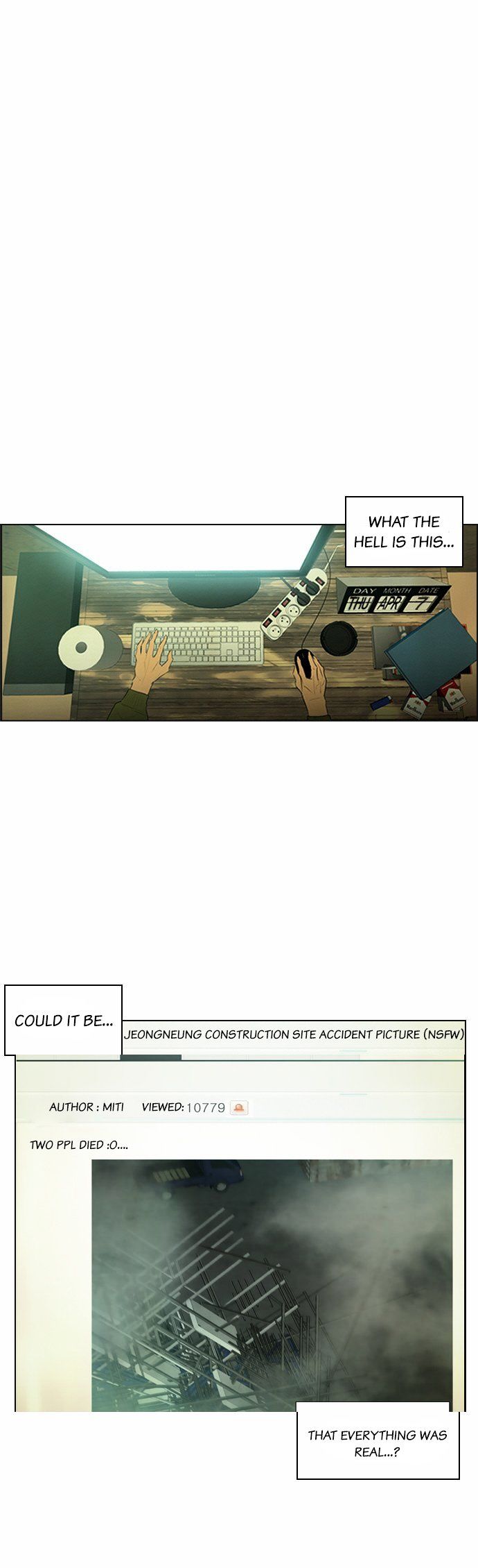 Revival Man Chapter 4 page 1 - Chapter 4