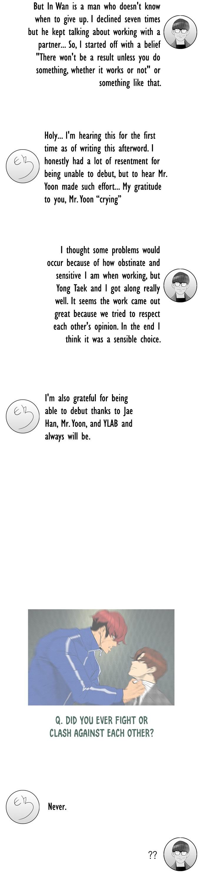 Revival Man Chapter 98.5 page 11 - Chapter 98.5: End of season 1: interview with the authors