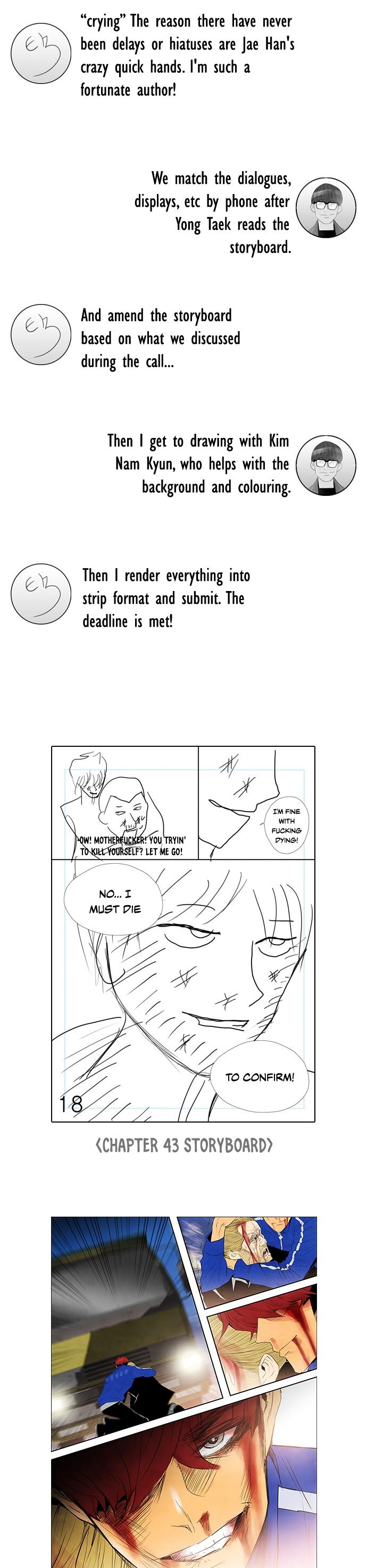 Revival Man Chapter 98.5 page 3 - Chapter 98.5: End of season 1: interview with the authors