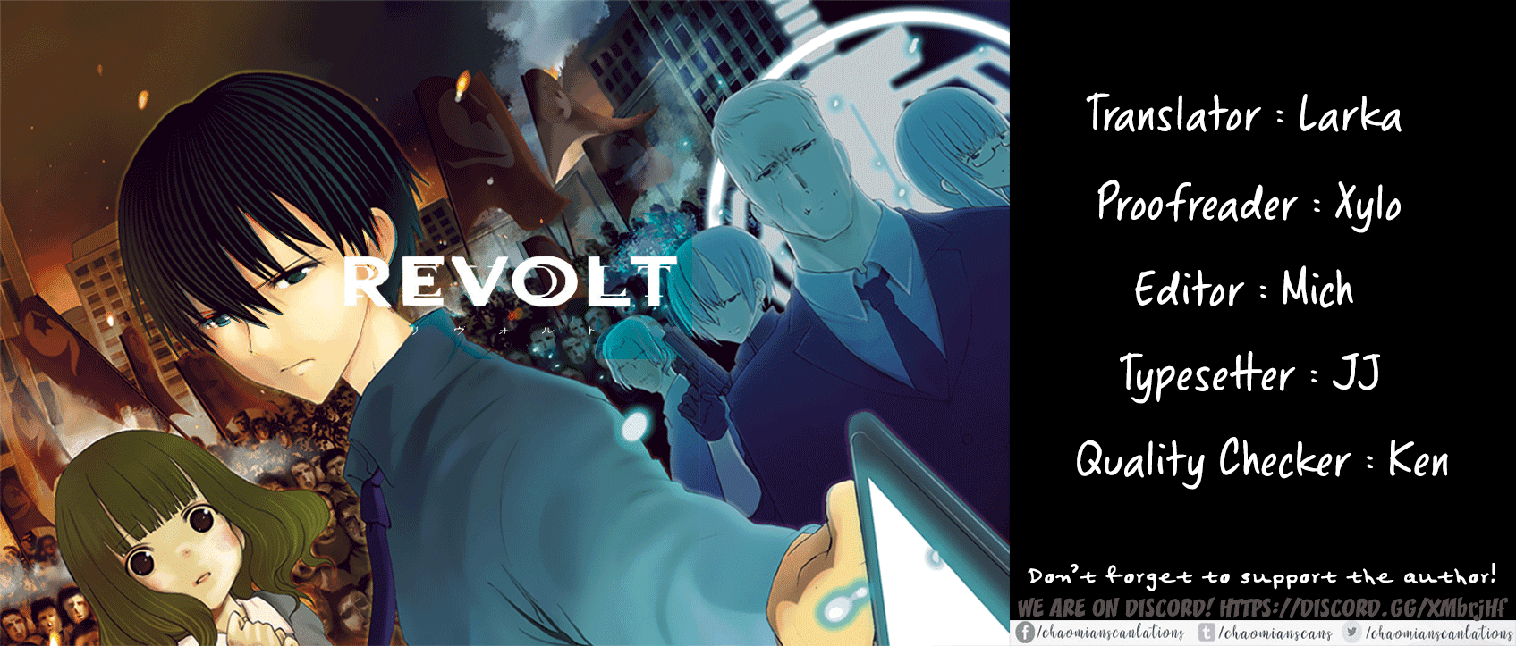 Revolt Chapter 3 page 1 - Chapter 3