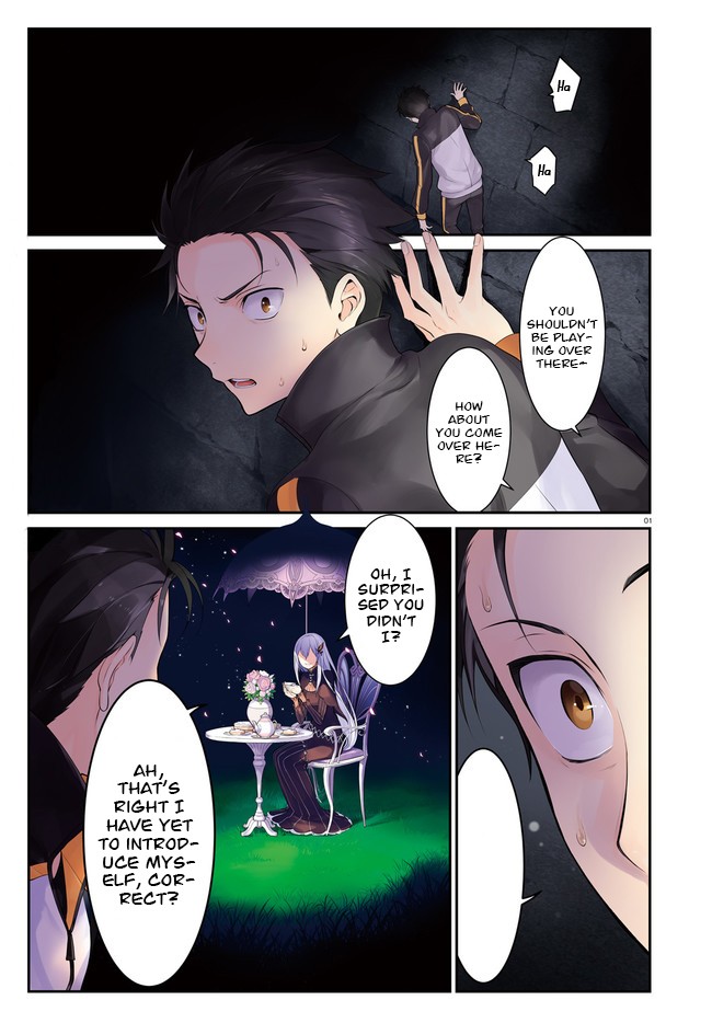 Re:Zero Kara Hajimeru Isekai Seikatsu Dai 4-shou - Seiiki to Gouyoku no Majo Chapter 1 page 1 - Chapter 1