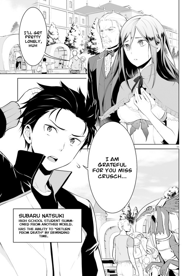 Re:Zero Kara Hajimeru Isekai Seikatsu Dai 4-shou - Seiiki to Gouyoku no Majo Chapter 1 page 6 - Chapter 1