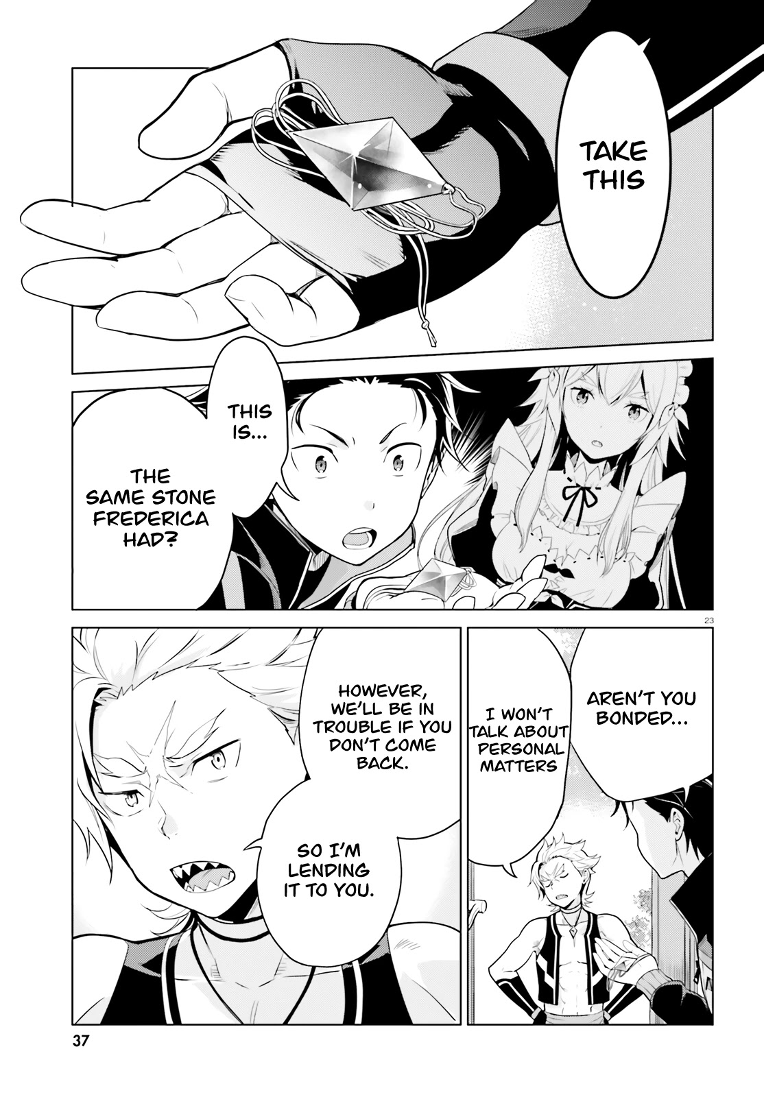 Re:Zero Kara Hajimeru Isekai Seikatsu Dai 4-shou - Seiiki to Gouyoku no Majo Chapter 10 page 22 - Chapter 10