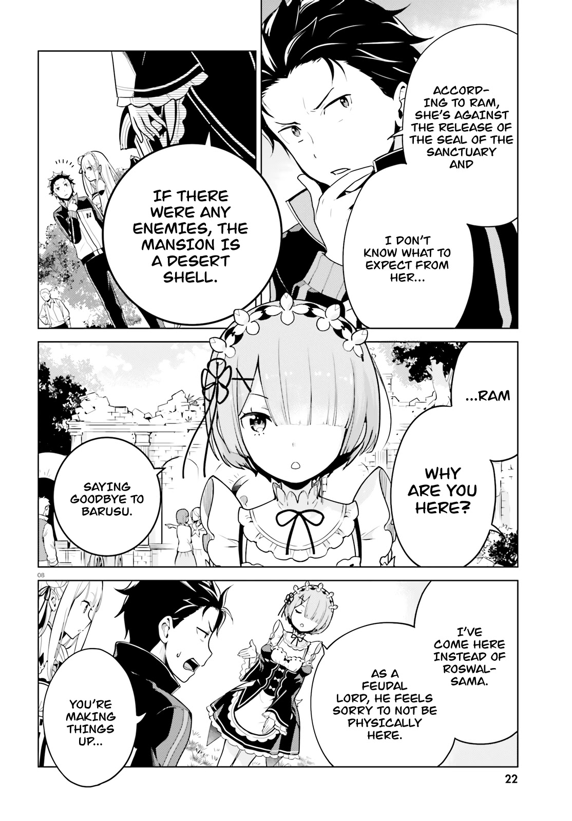 Re:Zero Kara Hajimeru Isekai Seikatsu Dai 4-shou - Seiiki to Gouyoku no Majo Chapter 10 page 7 - Chapter 10