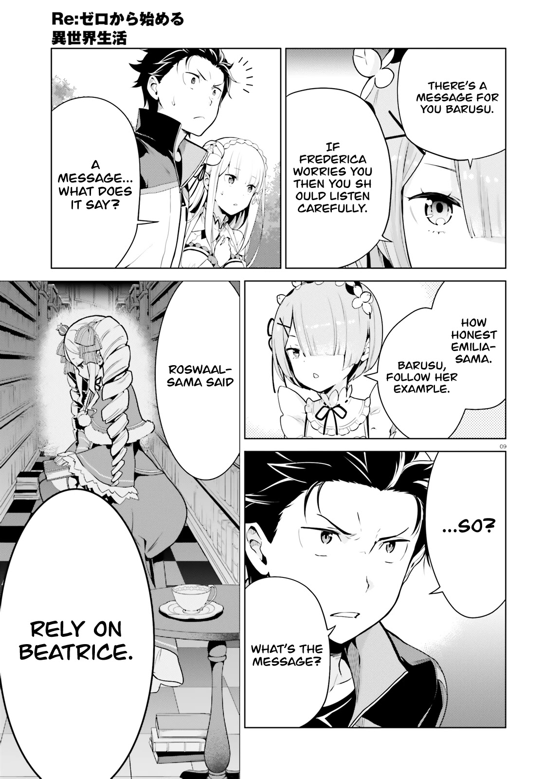 Re:Zero Kara Hajimeru Isekai Seikatsu Dai 4-shou - Seiiki to Gouyoku no Majo Chapter 10 page 8 - Chapter 10