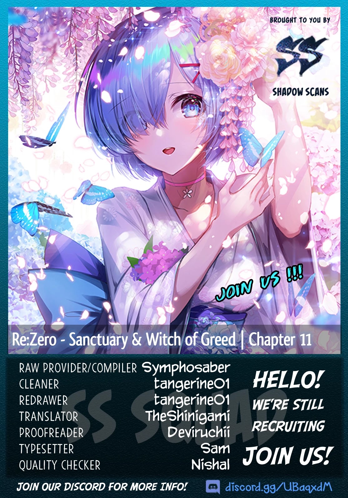 Re:Zero Kara Hajimeru Isekai Seikatsu Dai 4-shou - Seiiki to Gouyoku no Majo Chapter 11 page 1 - Chapter 11
