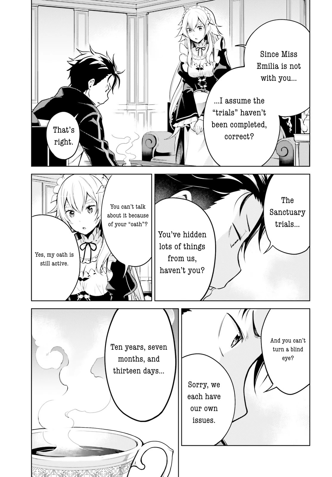Re:Zero Kara Hajimeru Isekai Seikatsu Dai 4-shou - Seiiki to Gouyoku no Majo Chapter 13 page 11 - Chapter 13: True Intentions and Oath