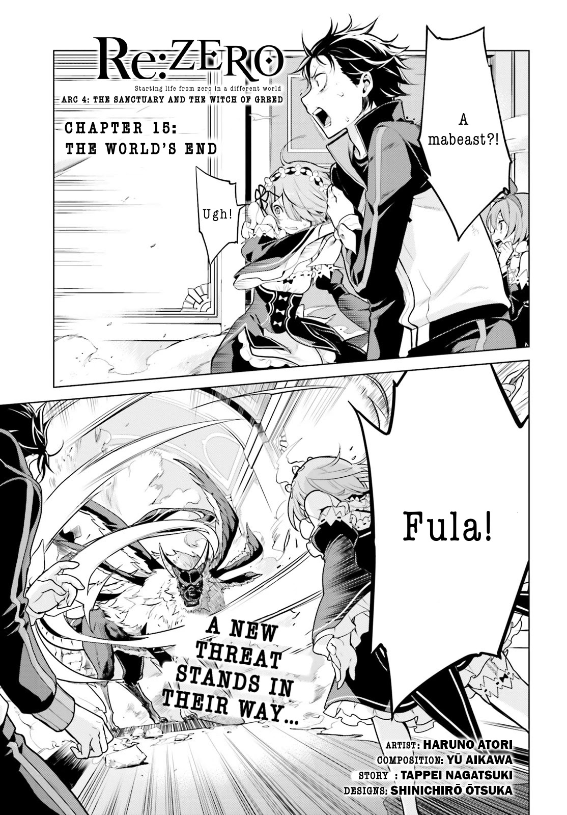 Re:Zero Kara Hajimeru Isekai Seikatsu Dai 4-shou - Seiiki to Gouyoku no Majo Chapter 15 page 1 - Chapter 15: The World’s End