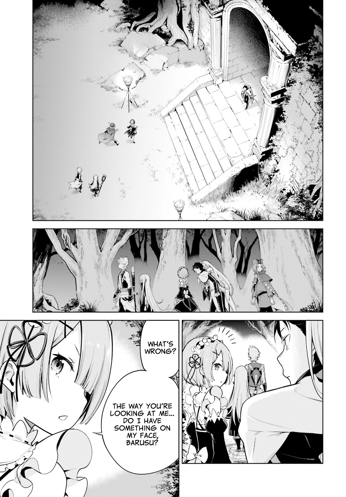 Re:Zero Kara Hajimeru Isekai Seikatsu Dai 4-shou - Seiiki to Gouyoku no Majo Chapter 17 page 3 - Chapter 17: The Conditions of the Barrier