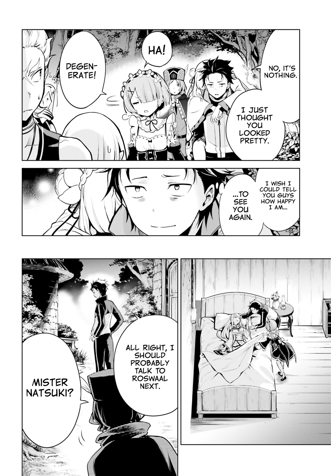 Re:Zero Kara Hajimeru Isekai Seikatsu Dai 4-shou - Seiiki to Gouyoku no Majo Chapter 17 page 4 - Chapter 17: The Conditions of the Barrier