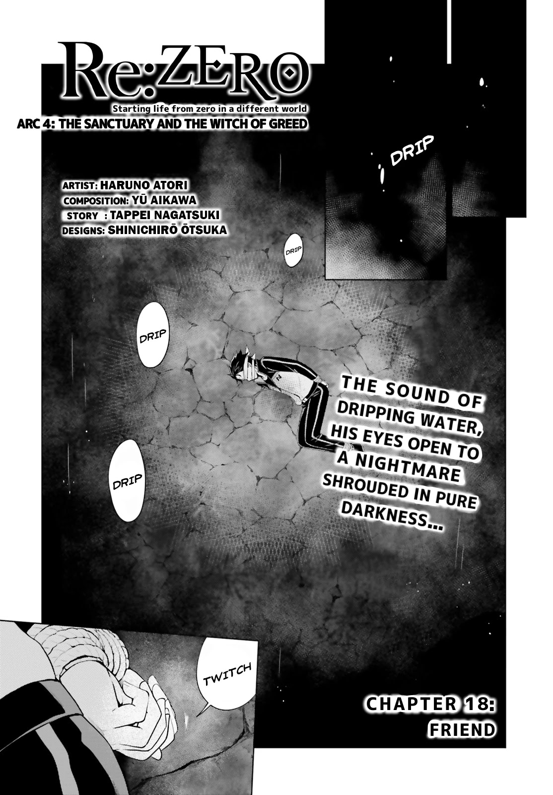 Re:Zero Kara Hajimeru Isekai Seikatsu Dai 4-shou - Seiiki to Gouyoku no Majo Chapter 18 page 1 - Chapter 18: Friend