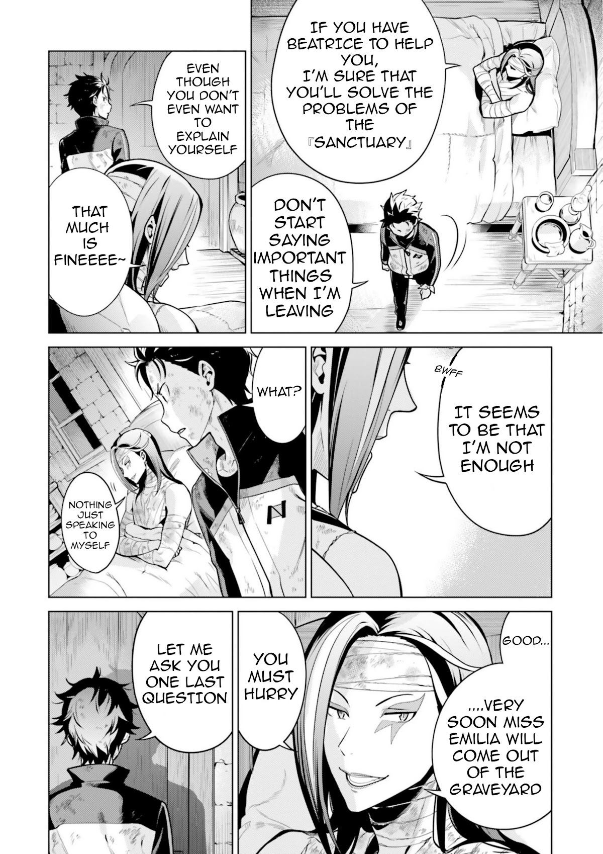 Re:Zero Kara Hajimeru Isekai Seikatsu Dai 4-shou - Seiiki to Gouyoku no Majo Chapter 19.5 page 9 - Chapter 19.5: The Doubts We Harbor