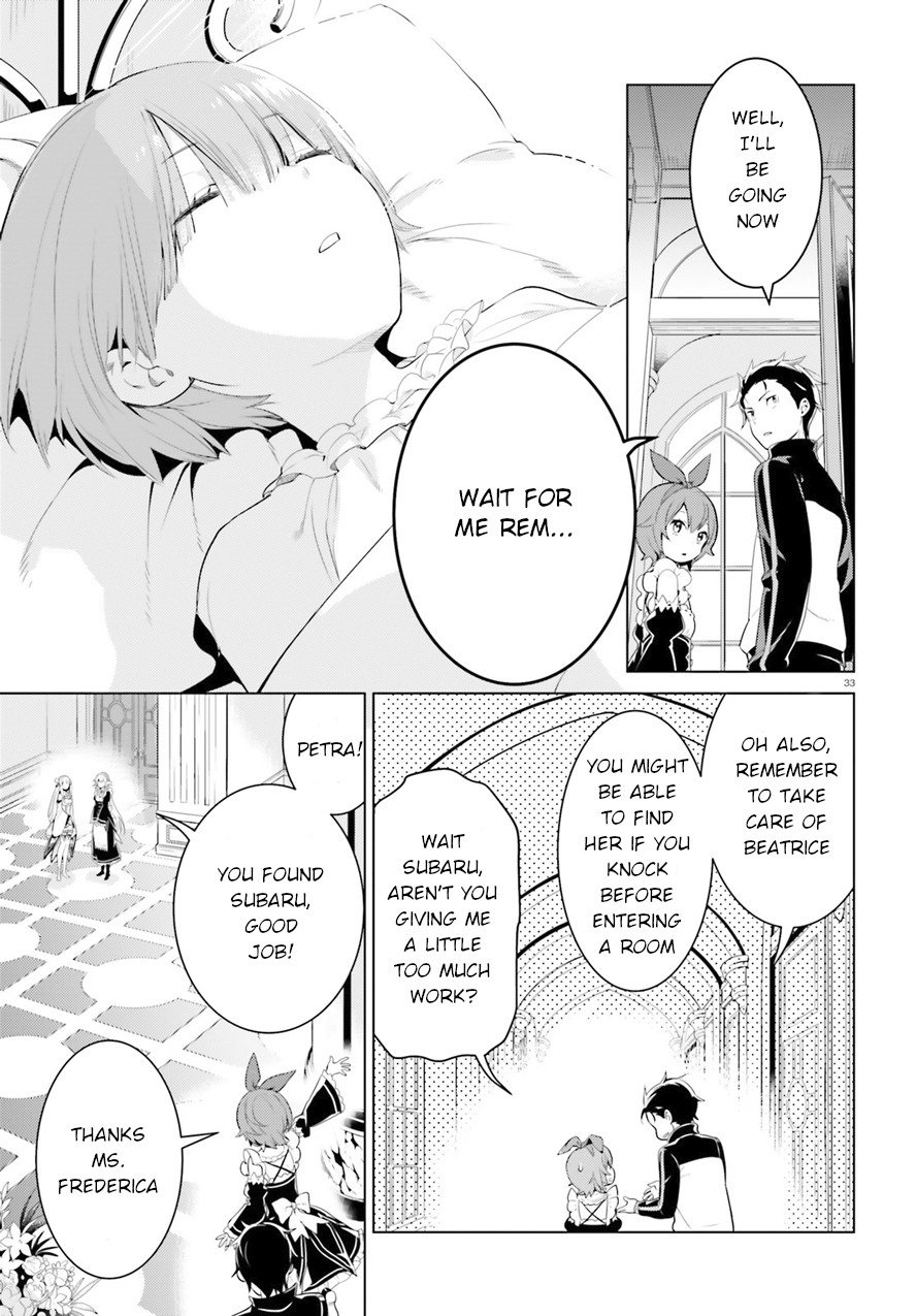 Re:Zero Kara Hajimeru Isekai Seikatsu Dai 4-shou - Seiiki to Gouyoku no Majo Chapter 2 page 33 - Chapter 2