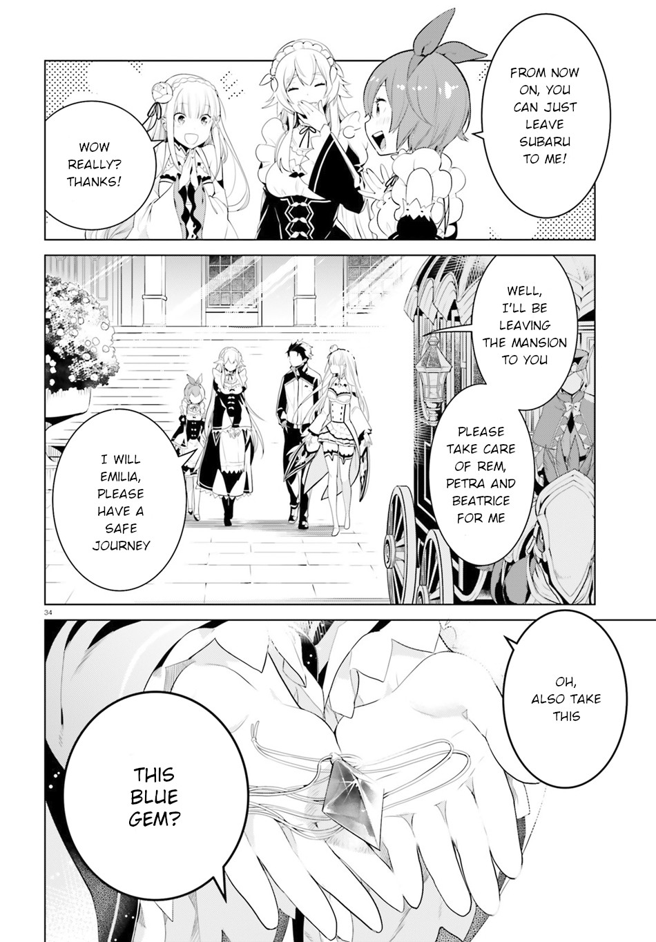 Re:Zero Kara Hajimeru Isekai Seikatsu Dai 4-shou - Seiiki to Gouyoku no Majo Chapter 2 page 34 - Chapter 2