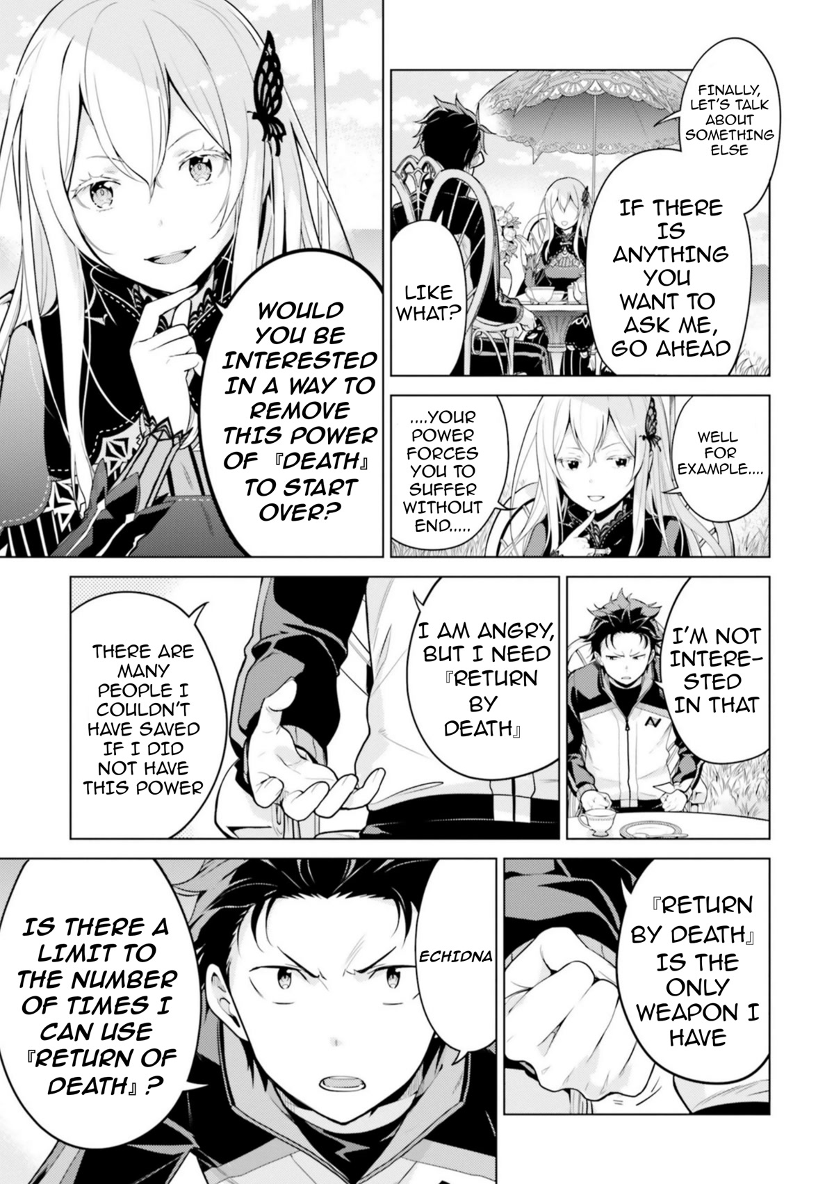 Re:Zero Kara Hajimeru Isekai Seikatsu Dai 4-shou - Seiiki to Gouyoku no Majo Chapter 21 page 20 - Chapter 21: Taboo