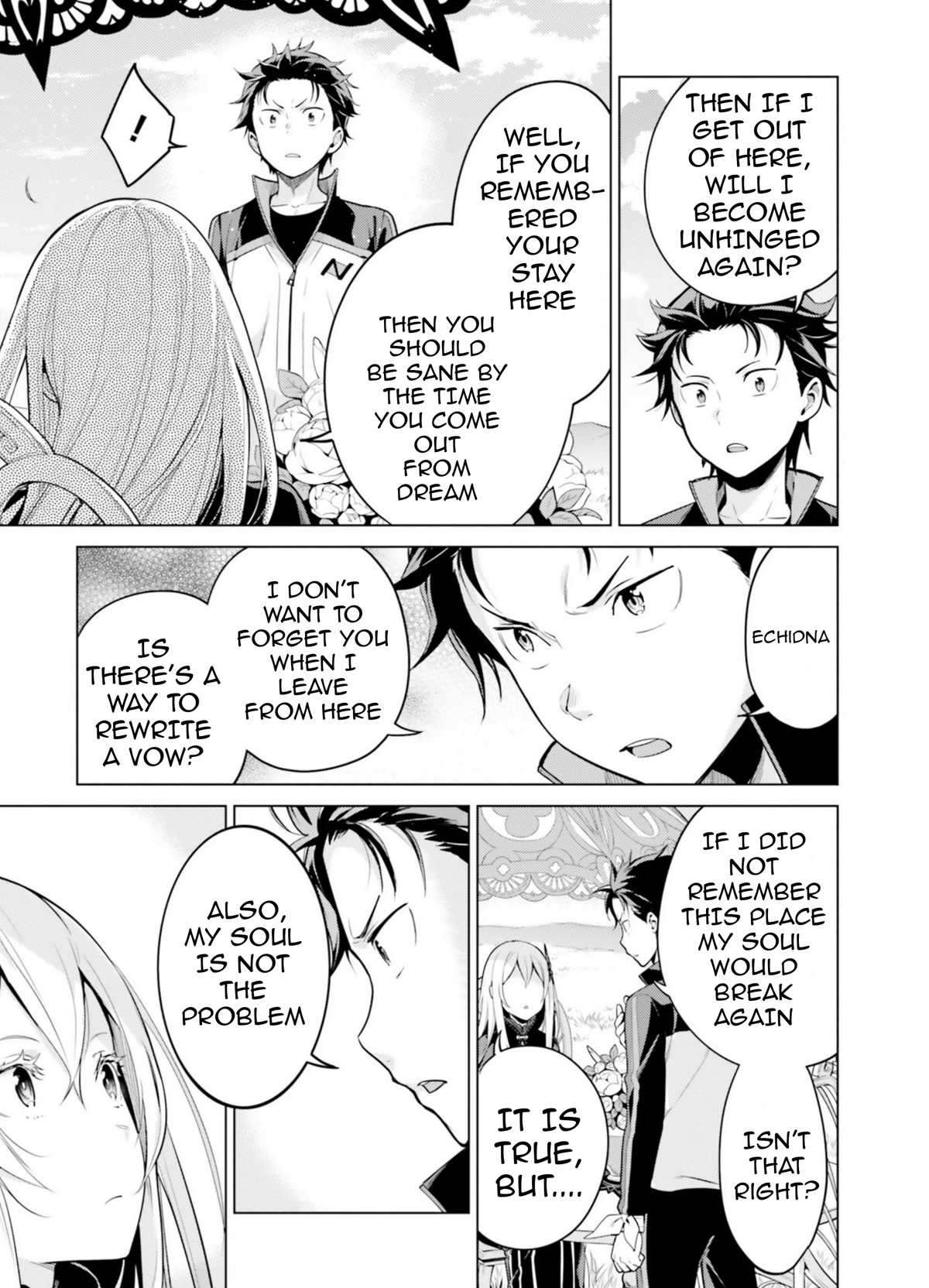 Re:Zero Kara Hajimeru Isekai Seikatsu Dai 4-shou - Seiiki to Gouyoku no Majo Chapter 21 page 4 - Chapter 21: Taboo