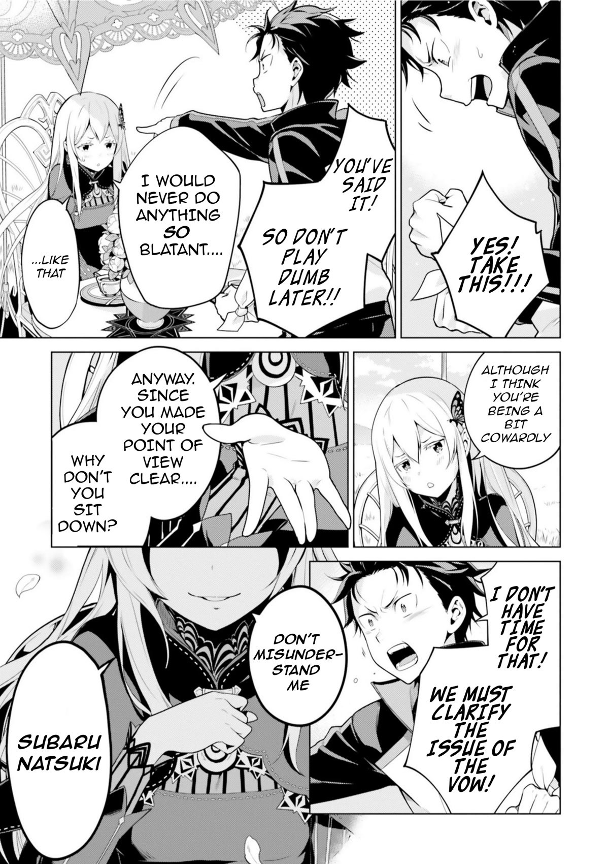 Re:Zero Kara Hajimeru Isekai Seikatsu Dai 4-shou - Seiiki to Gouyoku no Majo Chapter 21 page 6 - Chapter 21: Taboo