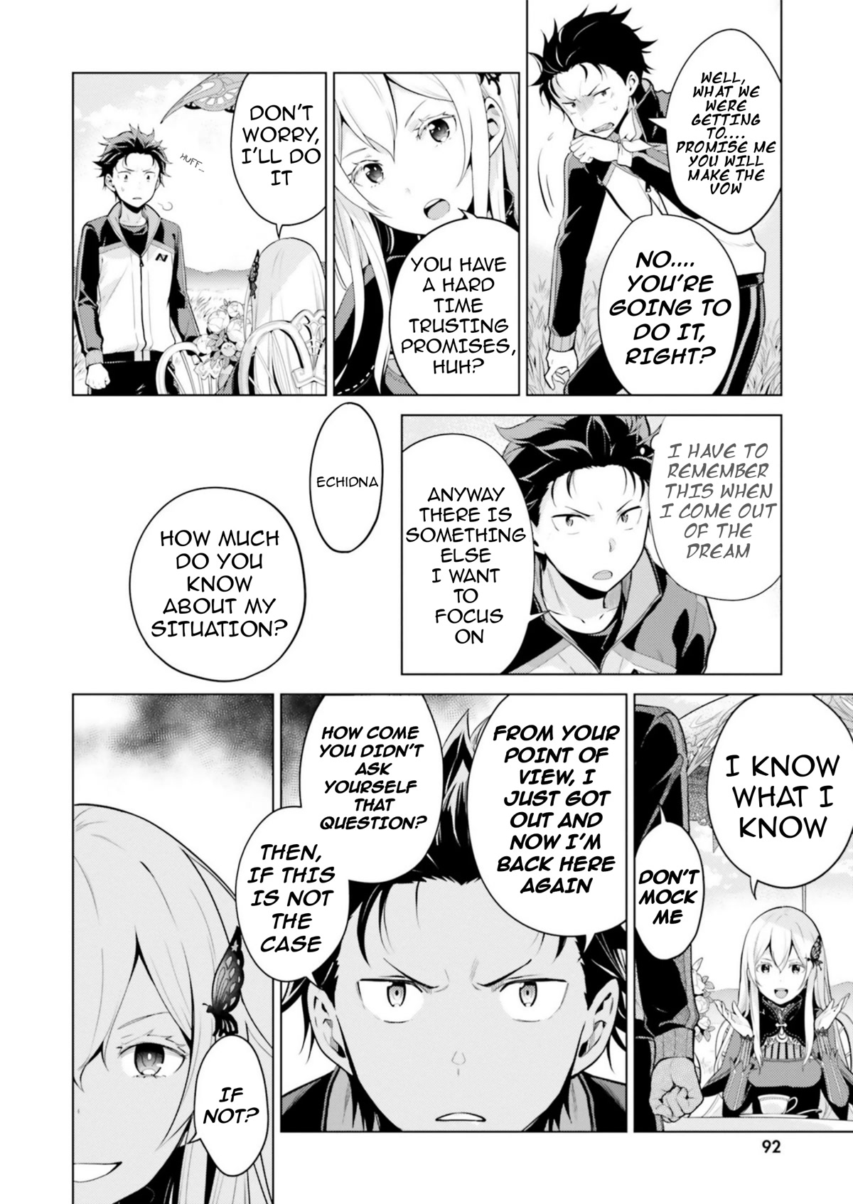 Re:Zero Kara Hajimeru Isekai Seikatsu Dai 4-shou - Seiiki to Gouyoku no Majo Chapter 21 page 9 - Chapter 21: Taboo