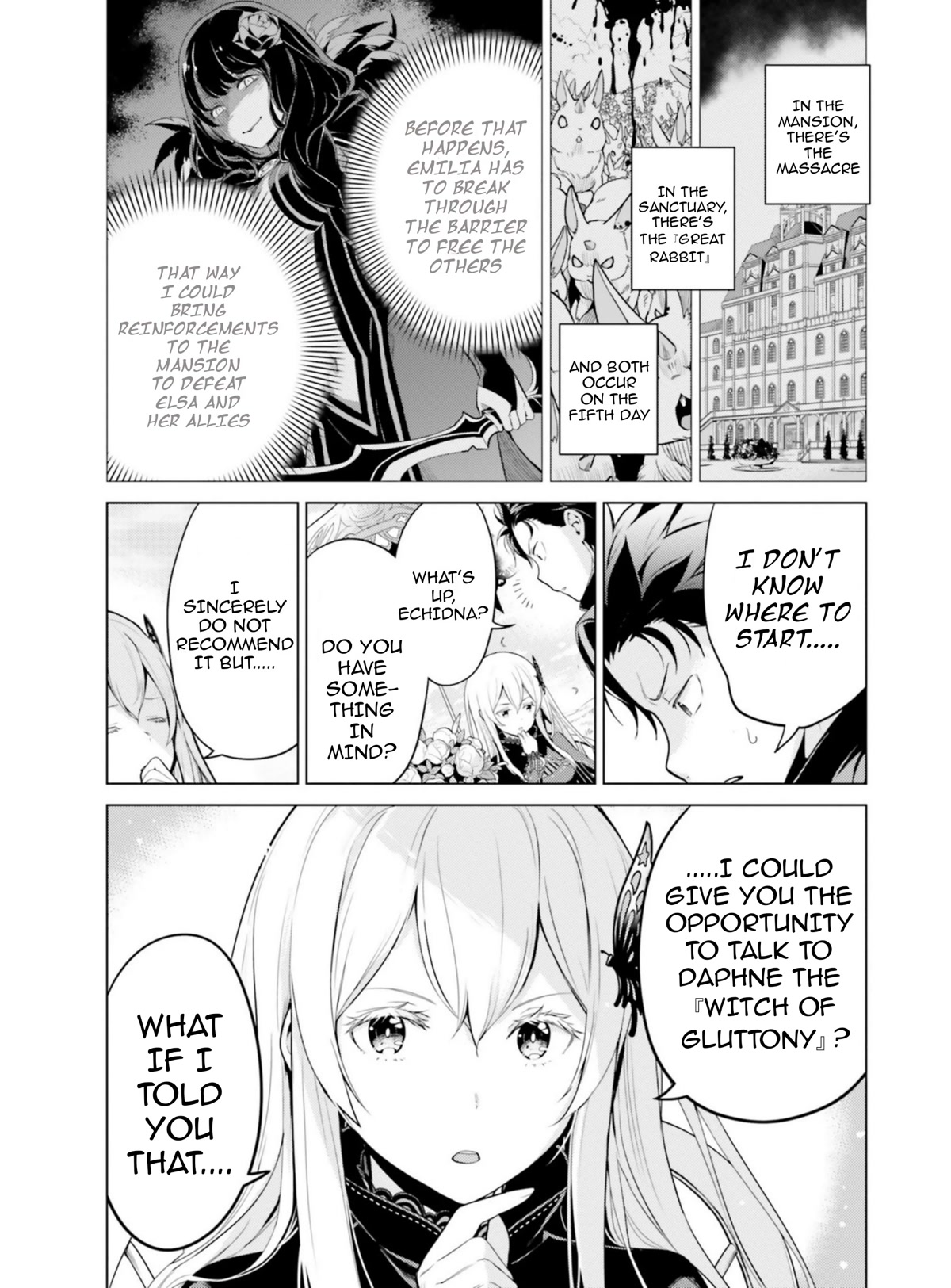 Re:Zero Kara Hajimeru Isekai Seikatsu Dai 4-shou - Seiiki to Gouyoku no Majo Chapter 22 page 12 - Chapter 22: The Witch Of Gluttony