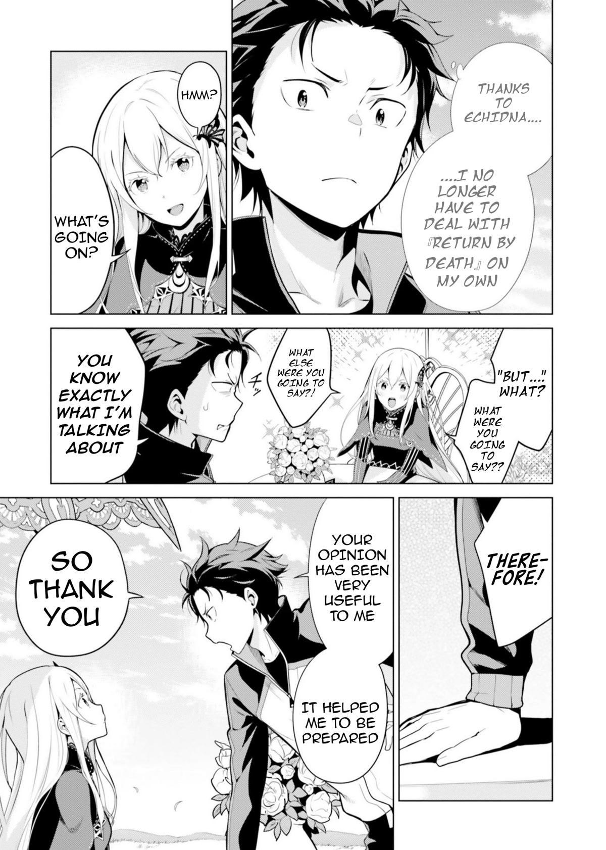 Re:Zero Kara Hajimeru Isekai Seikatsu Dai 4-shou - Seiiki to Gouyoku no Majo Chapter 22 page 4 - Chapter 22: The Witch Of Gluttony