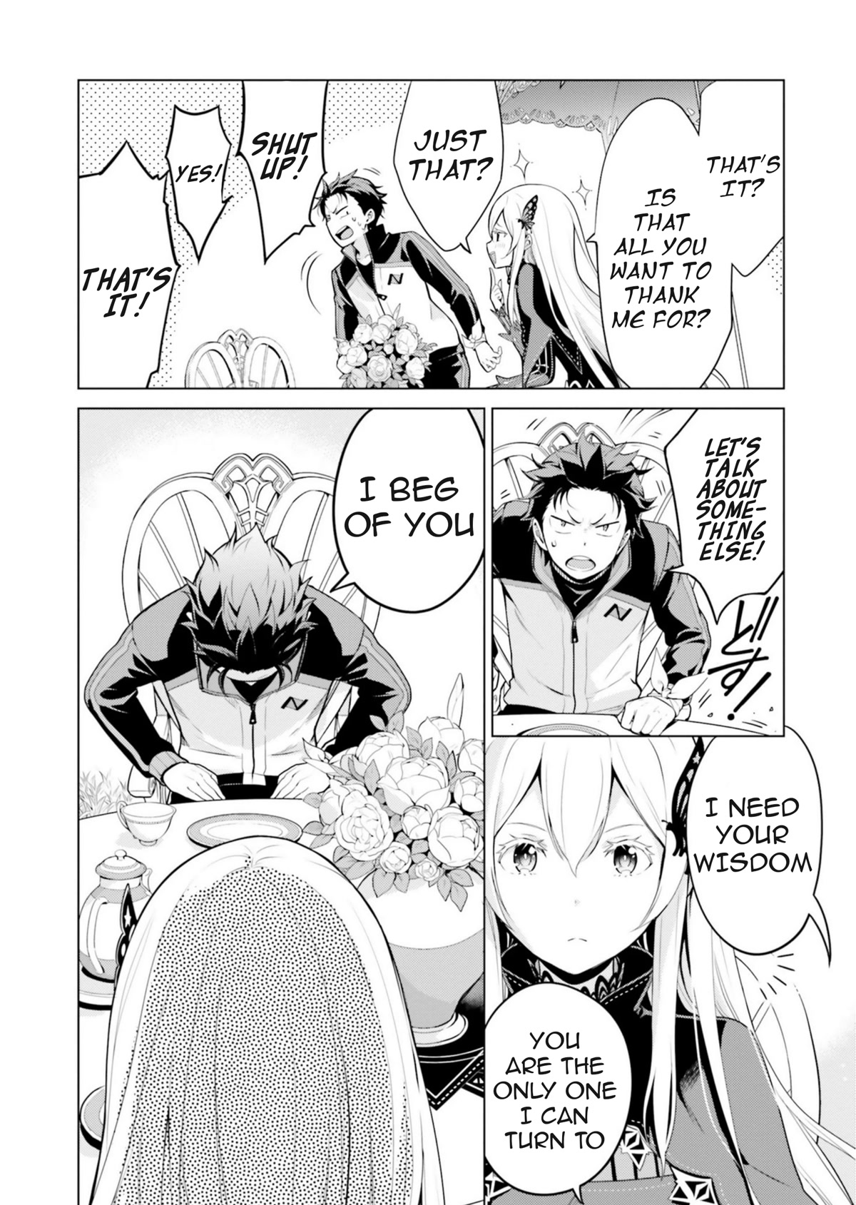 Re:Zero Kara Hajimeru Isekai Seikatsu Dai 4-shou - Seiiki to Gouyoku no Majo Chapter 22 page 5 - Chapter 22: The Witch Of Gluttony