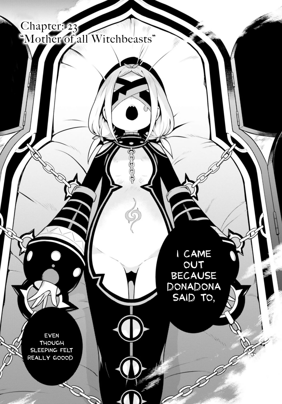 Re:Zero Kara Hajimeru Isekai Seikatsu Dai 4-shou - Seiiki to Gouyoku no Majo Chapter 23 page 1 - Chapter 23: Mother Of All Witchbeasts
