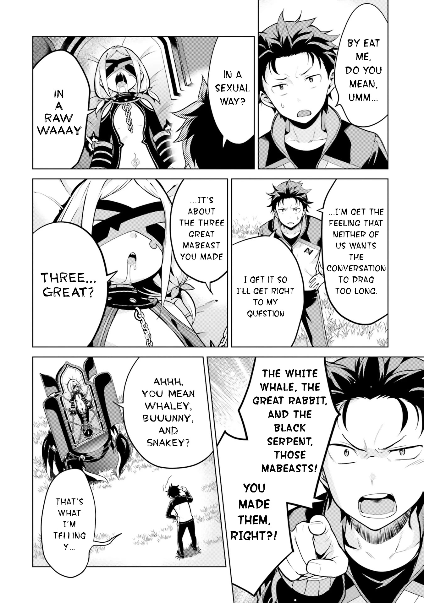 Re:Zero Kara Hajimeru Isekai Seikatsu Dai 4-shou - Seiiki to Gouyoku no Majo Chapter 23 page 4 - Chapter 23: Mother Of All Witchbeasts