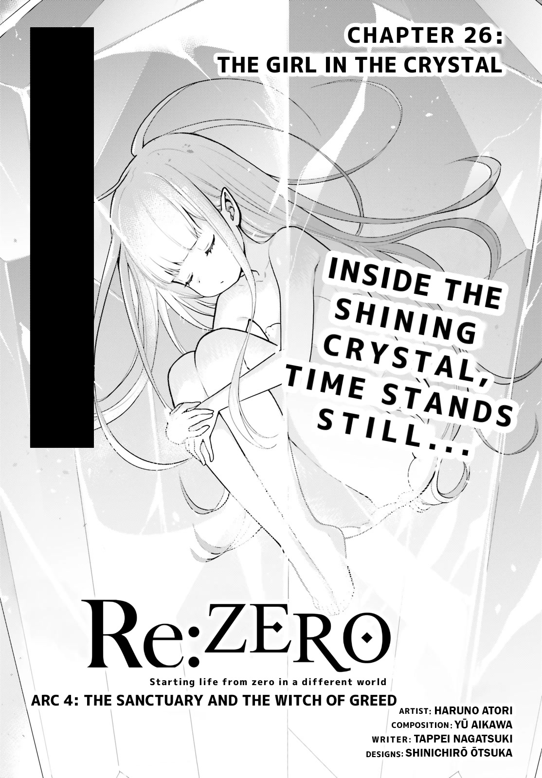 Re:Zero Kara Hajimeru Isekai Seikatsu Dai 4-shou - Seiiki to Gouyoku no Majo Chapter 26 page 1 - Chapter 26: The Girl in the Crystal