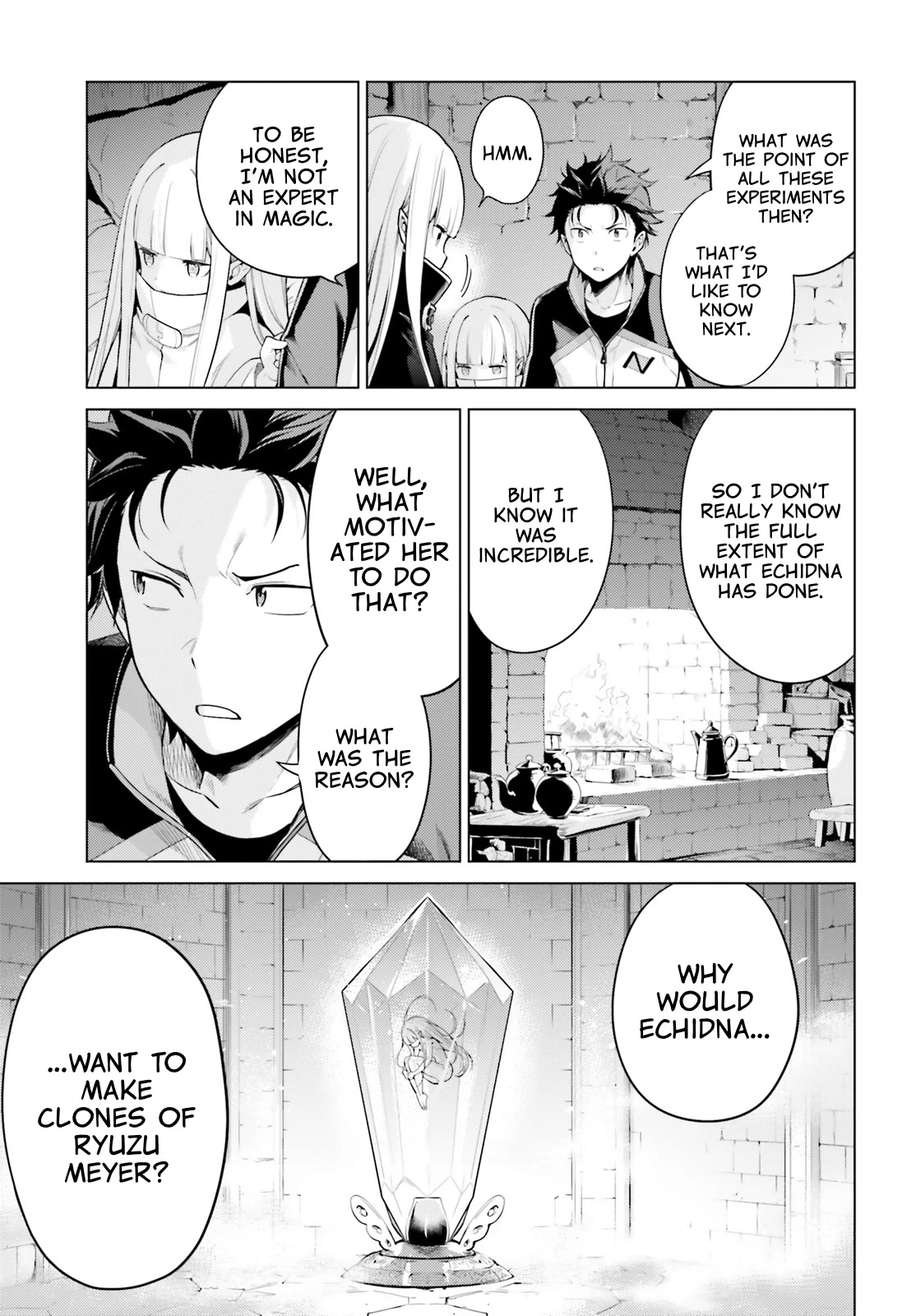 Re:Zero Kara Hajimeru Isekai Seikatsu Dai 4-shou - Seiiki to Gouyoku no Majo Chapter 26 page 15 - Chapter 26: The Girl in the Crystal