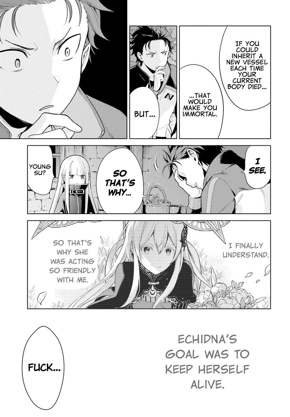 Re:Zero Kara Hajimeru Isekai Seikatsu Dai 4-shou - Seiiki to Gouyoku no Majo Chapter 26 page 21 - Chapter 26: The Girl in the Crystal