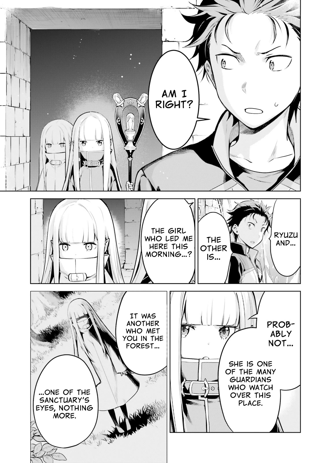 Re:Zero Kara Hajimeru Isekai Seikatsu Dai 4-shou - Seiiki to Gouyoku no Majo Chapter 26 page 3 - Chapter 26: The Girl in the Crystal