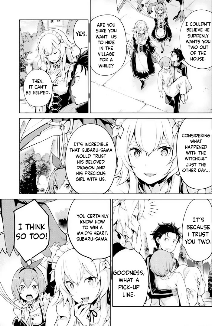 Re:Zero Kara Hajimeru Isekai Seikatsu Dai 4-shou - Seiiki to Gouyoku no Majo Chapter 28 page 11 - Chapter 28: The Hell I Know